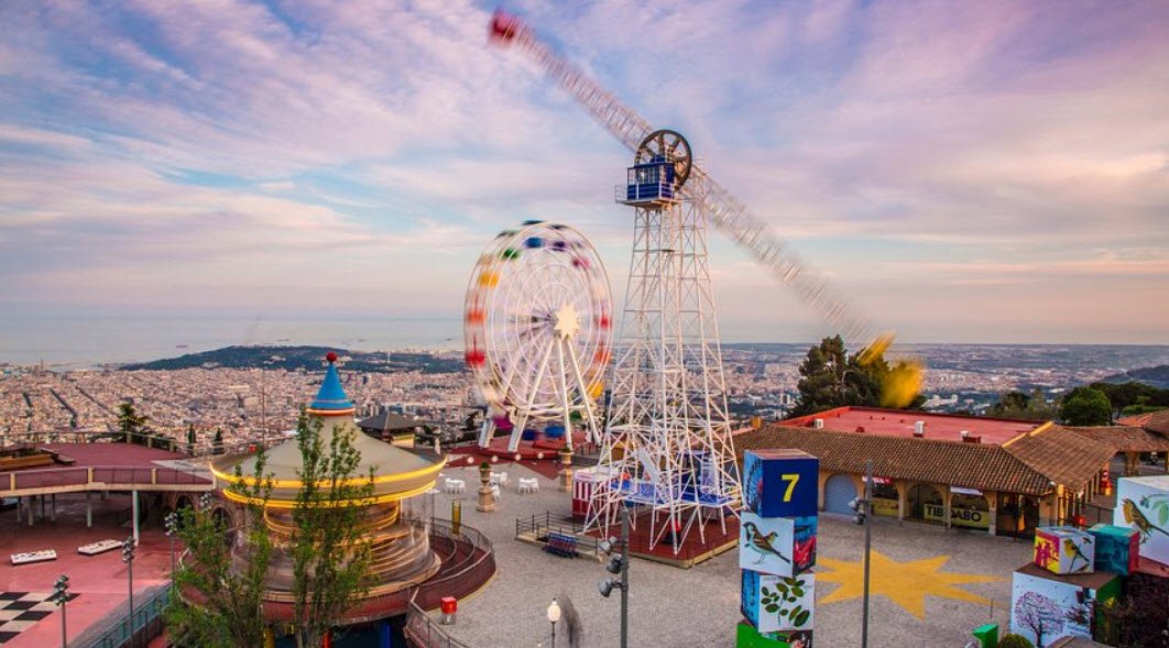 Tibidabo Amusement Park, Spain